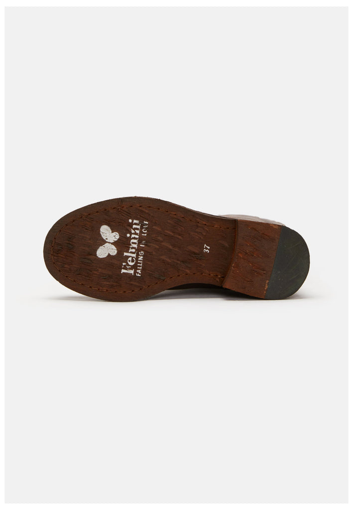 FELMINI Stiefel Leder Cognac