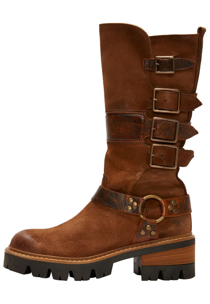 FELMINI Stiefel Leder Cognac