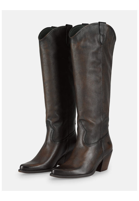 FELMINI Stiefel Leder Cognac