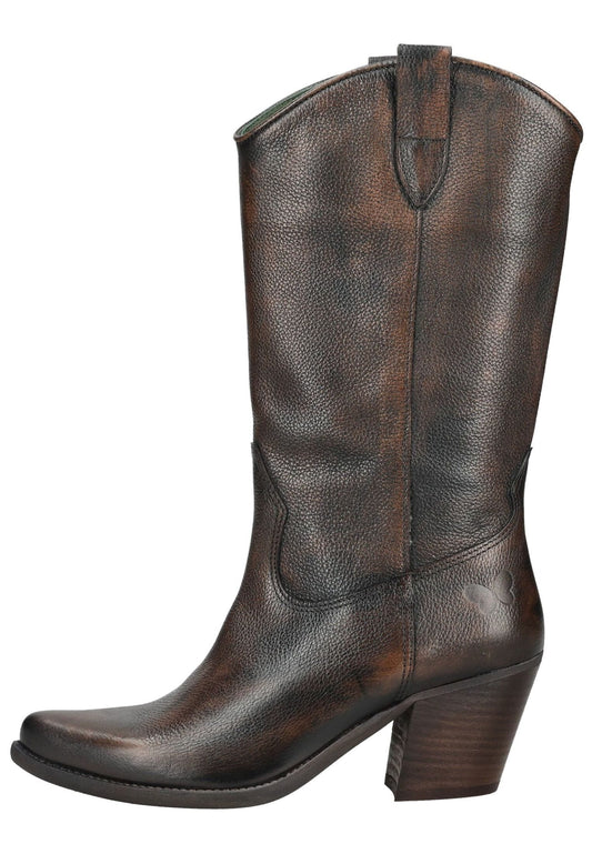 FELMINI Stiefel Leder Cognac