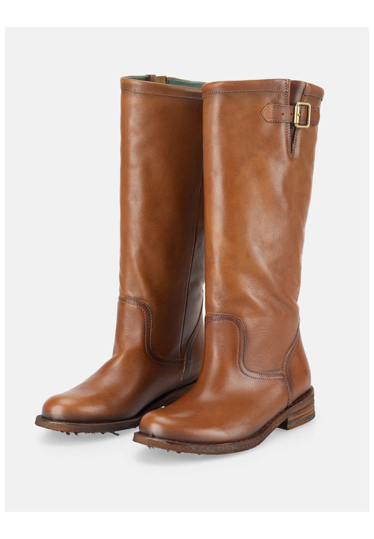 FELMINI Stiefel Leder Cognac