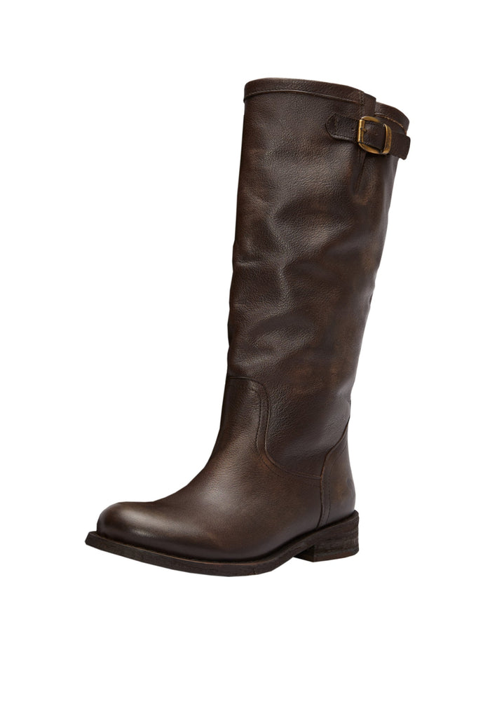 FELMINI Stiefel Leder Dunkelbraun
