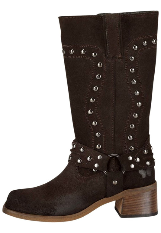 FELMINI Stiefel Leder Espresso