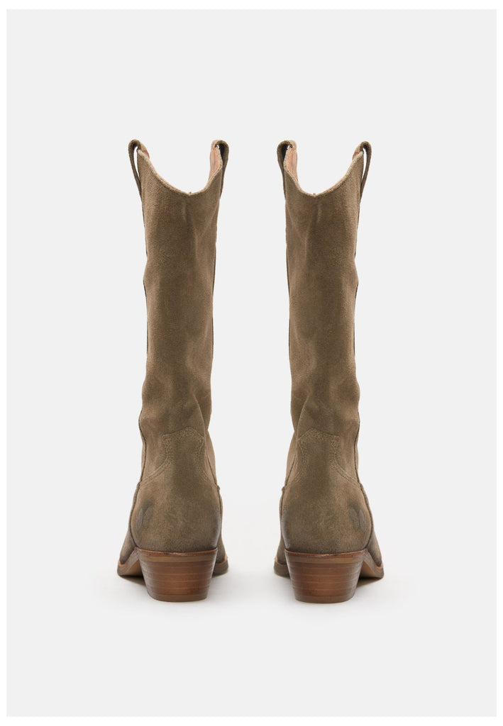 FELMINI Stiefel Leder Grau