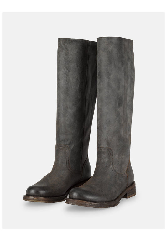 FELMINI Stiefel Leder Grau
