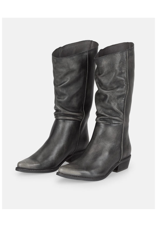 FELMINI Stiefel Leder Grau