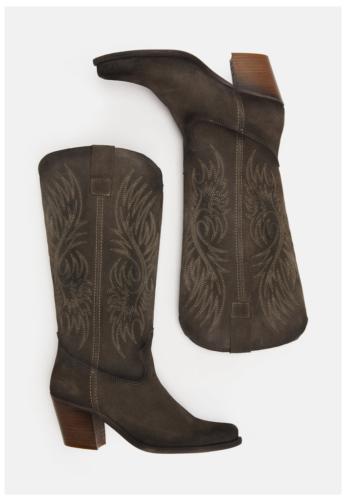 FELMINI Stiefel Leder Grey