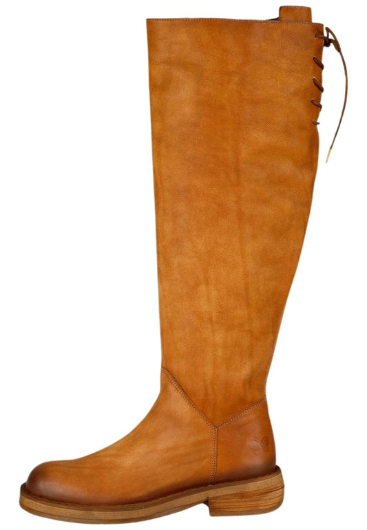 FELMINI Stiefel Leder Hellbraun