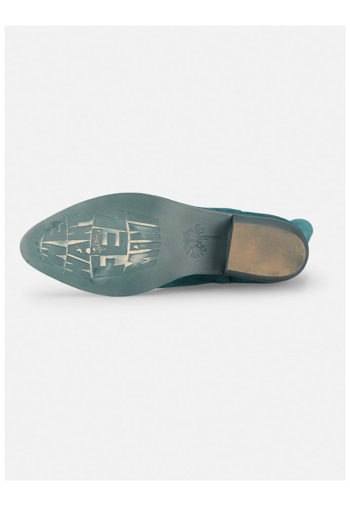 FELMINI Stiefel Leder Petrol