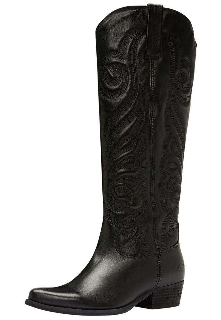 FELMINI Stiefel Leder Schwarz