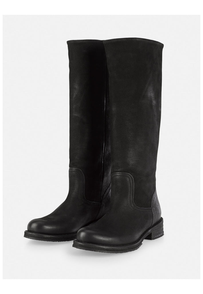 FELMINI Stiefel Leder Schwarz