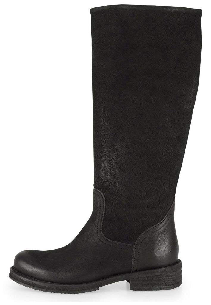 FELMINI Stiefel Leder Schwarz