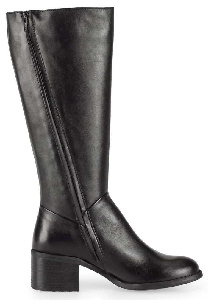 FELMINI Stiefel Leder Schwarz