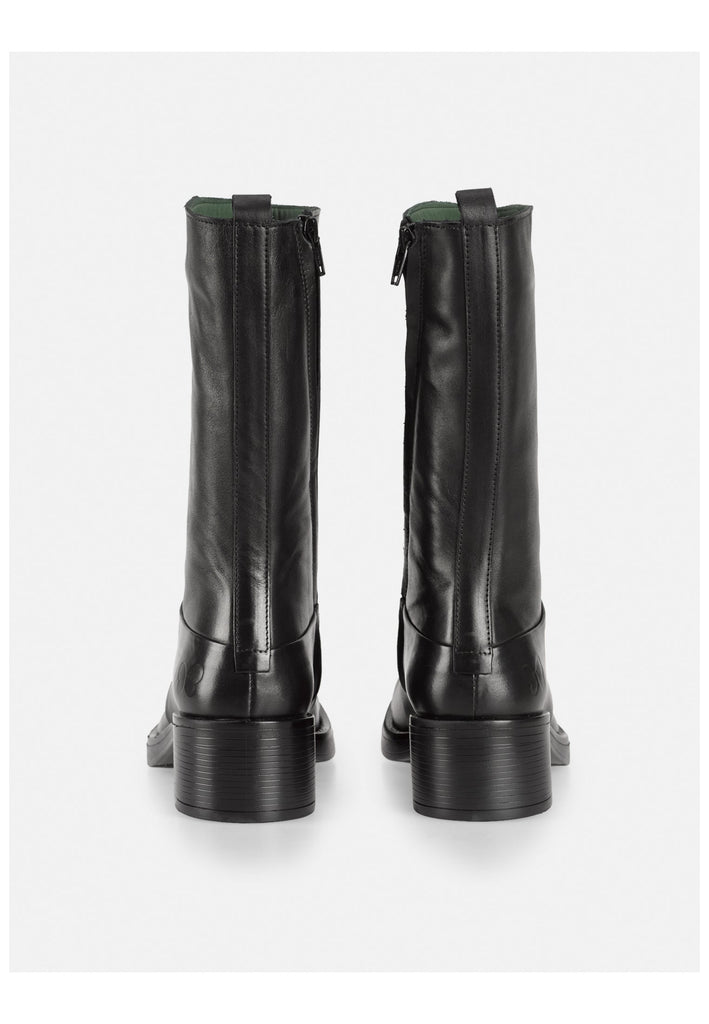 FELMINI Stiefel Leder Schwarz