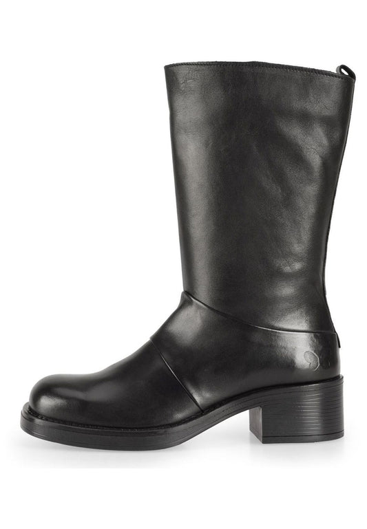 FELMINI Stiefel Leder Schwarz