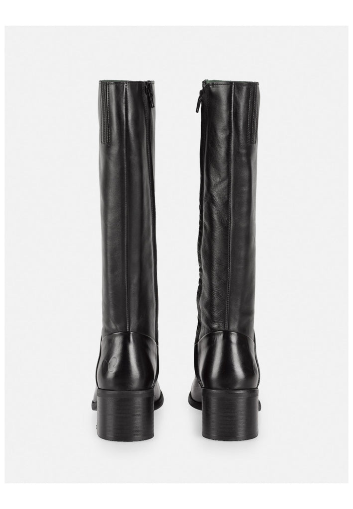 FELMINI Stiefel Leder Schwarz