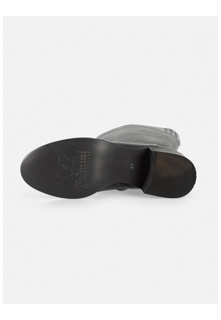 FELMINI Stiefel Leder Schwarz