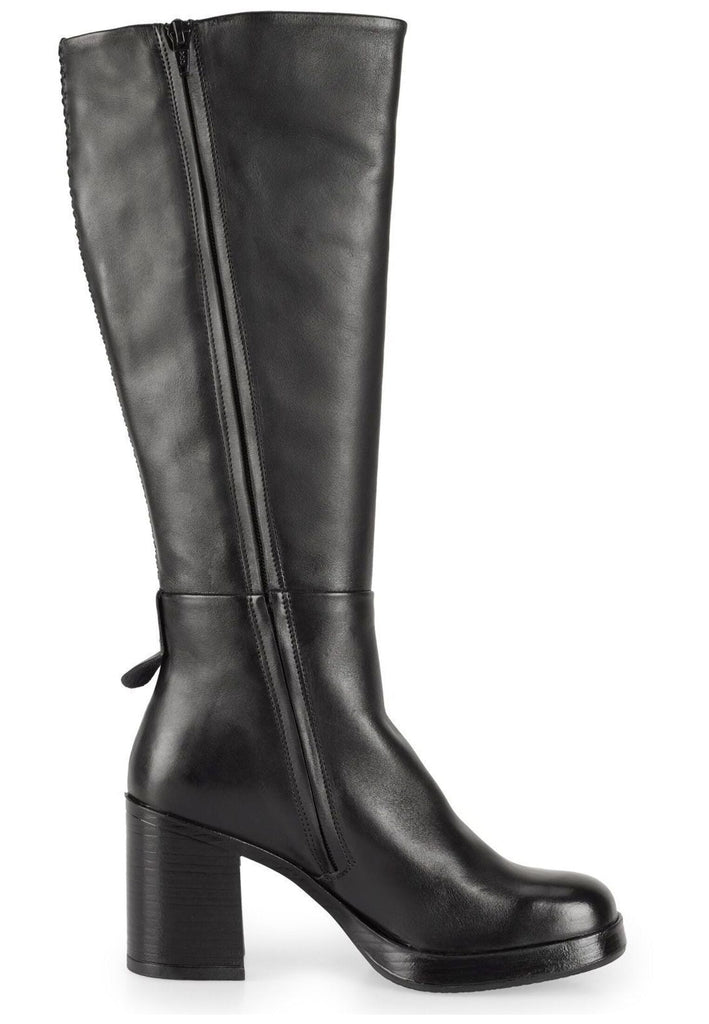 FELMINI Stiefel Leder Schwarz