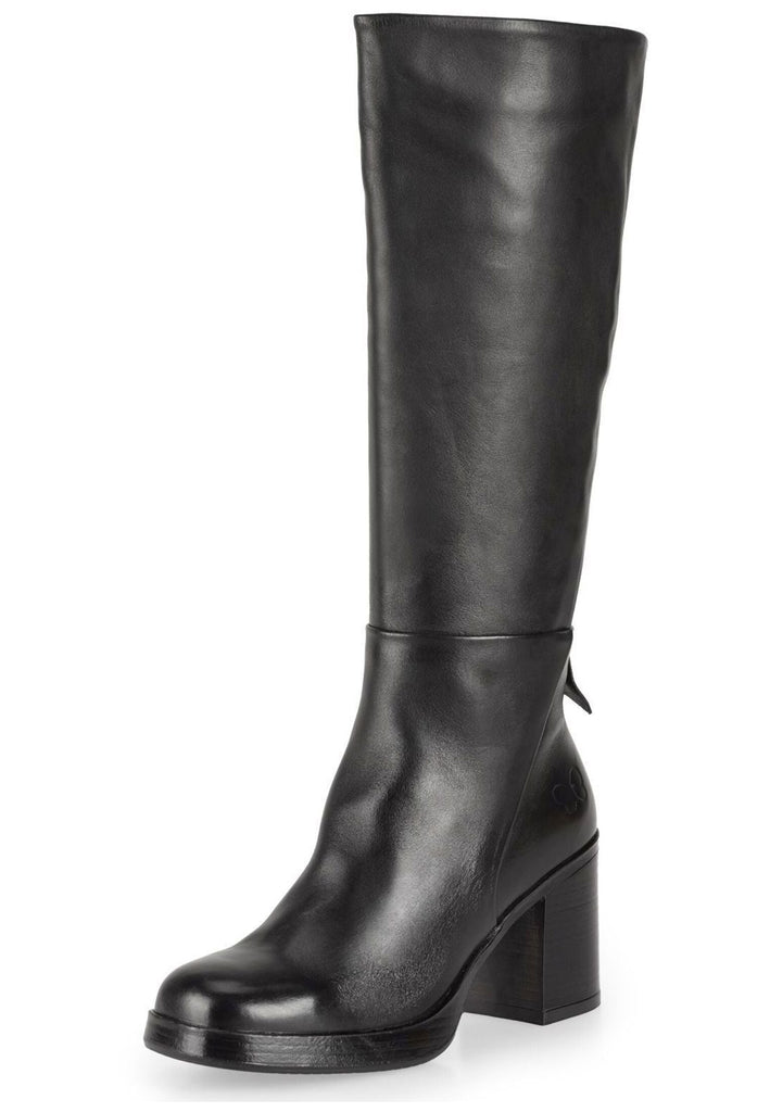 FELMINI Stiefel Leder Schwarz