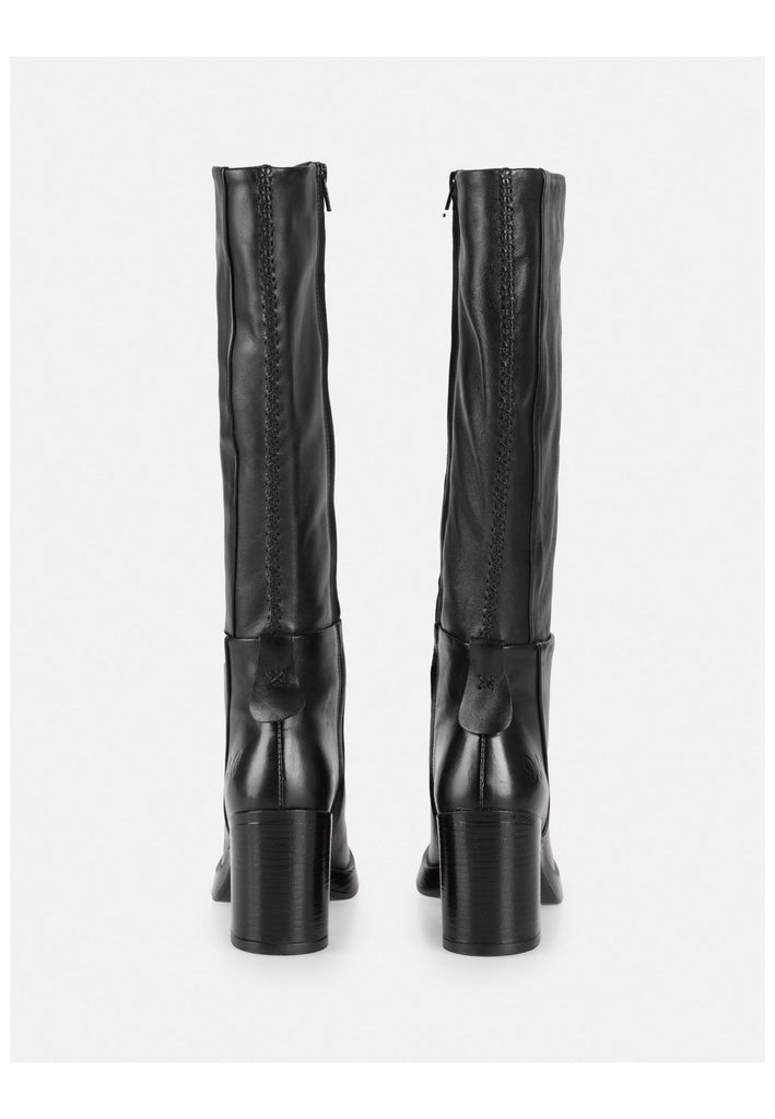 FELMINI Stiefel Leder Schwarz