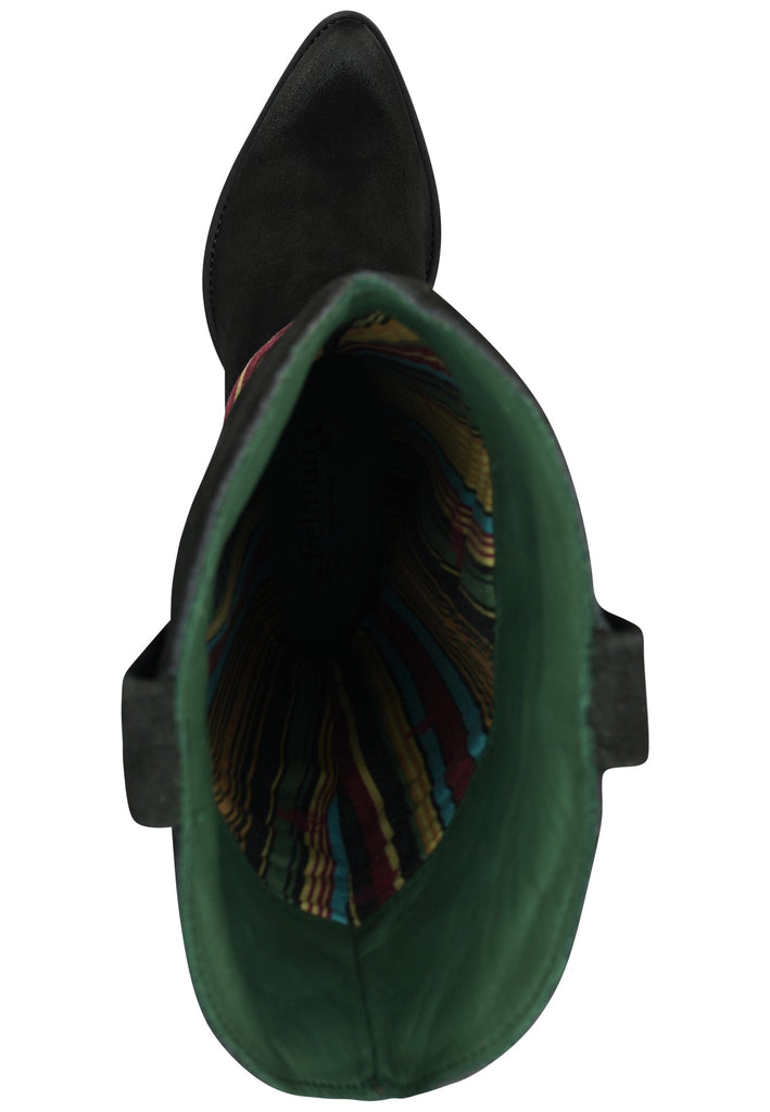 FELMINI Stiefel Leder Schwarz