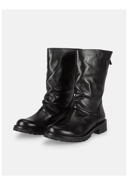 FELMINI Stiefel Leder Schwarz