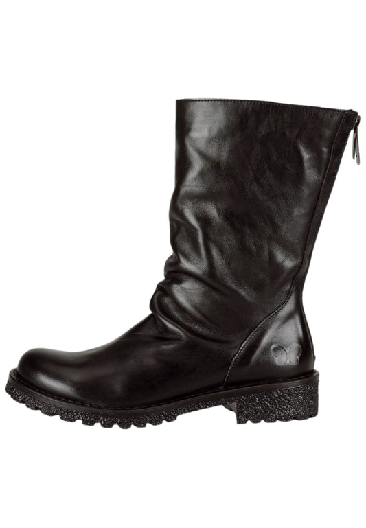 FELMINI Stiefel Leder Schwarz