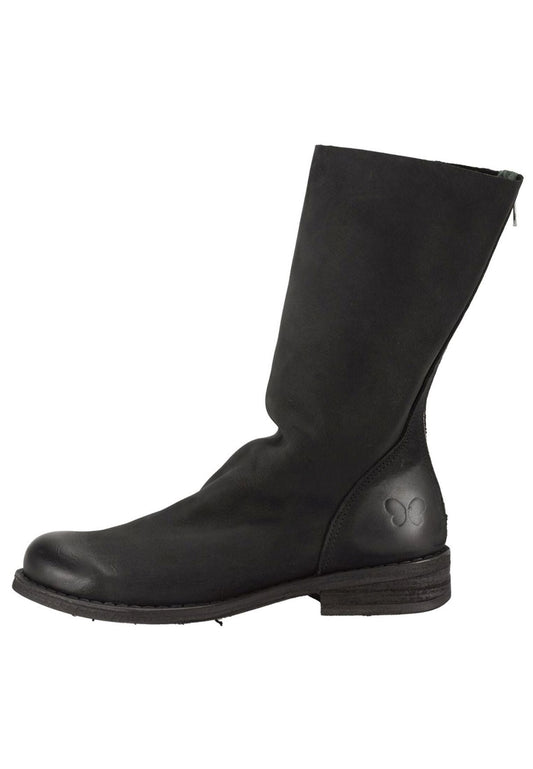 FELMINI Stiefel Leder Schwarz