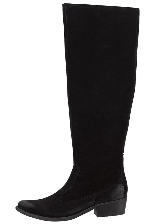FELMINI Stiefel Leder Schwarz