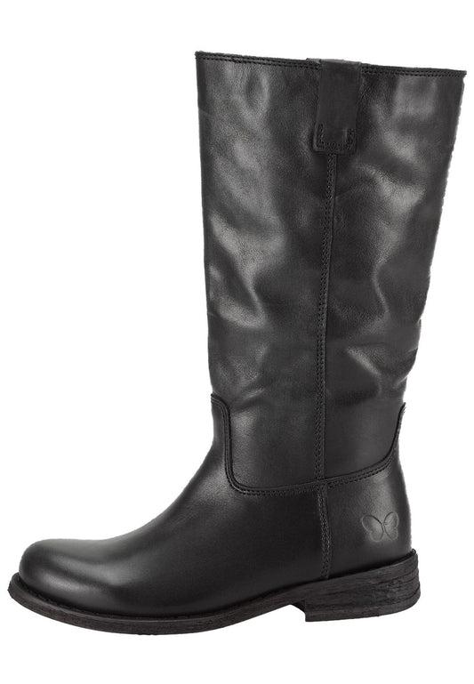 FELMINI Stiefel Leder Schwarz