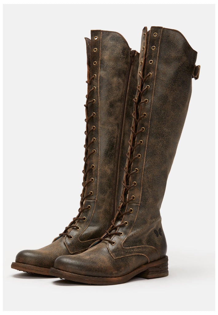 FELMINI Stiefel Leder Tobacco