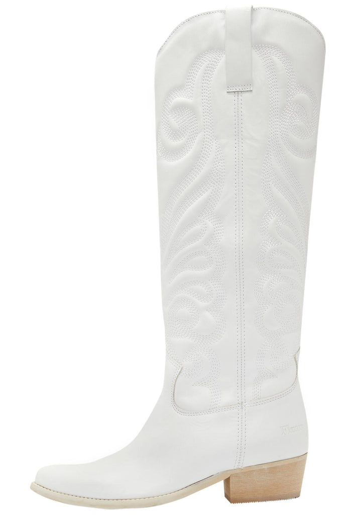 FELMINI Stiefel Leder Weiß
