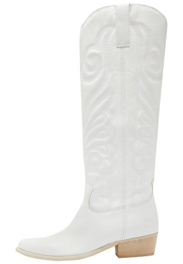 FELMINI Stiefel Leder Weiß