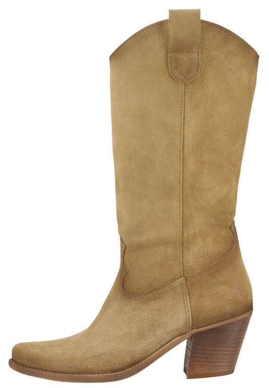 FELMINI Stiefel Veloursleder Braun