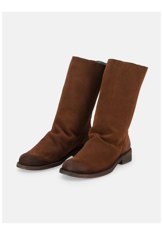 FELMINI Stiefel Veloursleder Braun