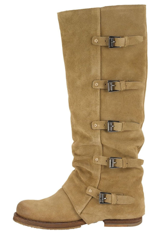 FELMINI Stiefel Veloursleder Braun