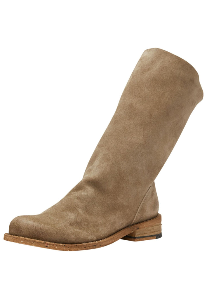 FELMINI Stiefel Veloursleder Braun/Grau