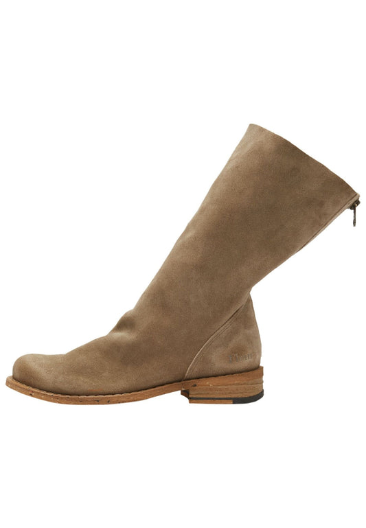 FELMINI Stiefel Veloursleder Braun/Grau