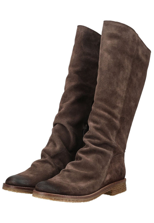 FELMINI Stiefel Veloursleder Espresso