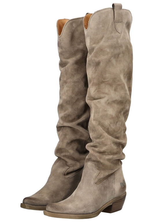 FELMINI Stiefel Veloursleder Grau