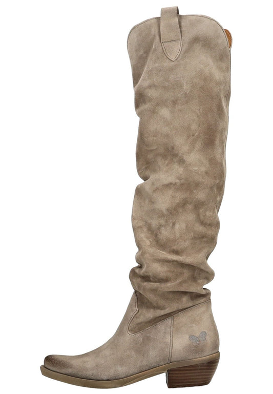 FELMINI Stiefel Veloursleder Grau