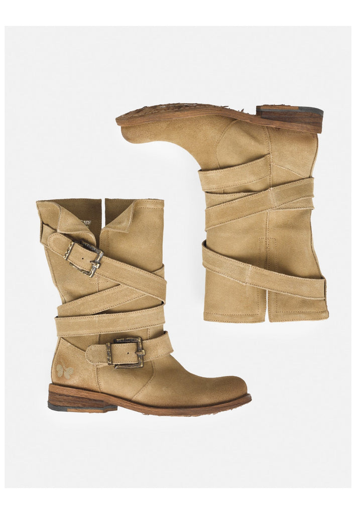 FELMINI Stiefel Veloursleder Stone