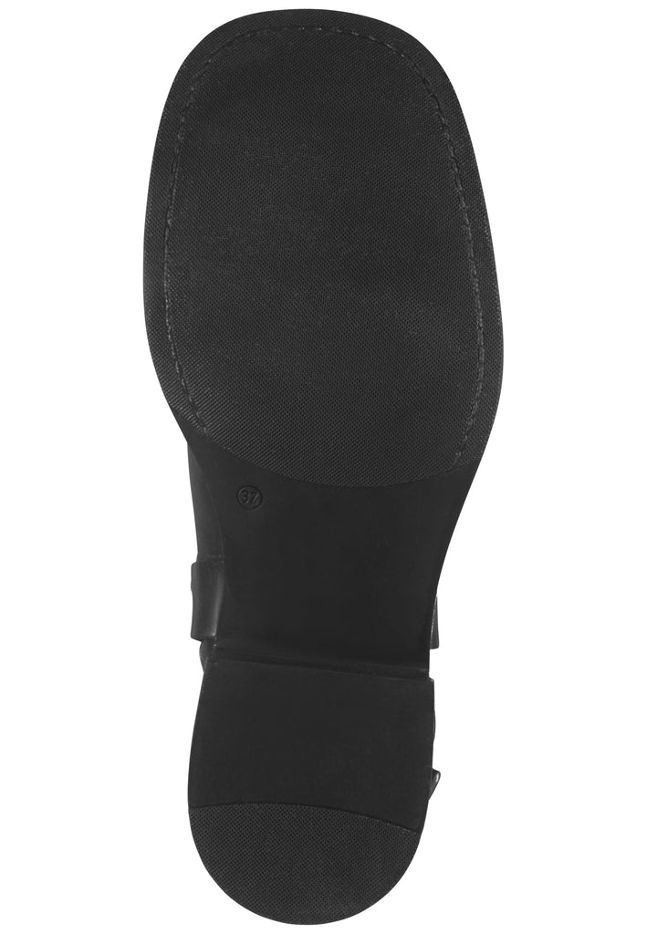 FELMINI Stiefelette Glattleder Dunkelgrau