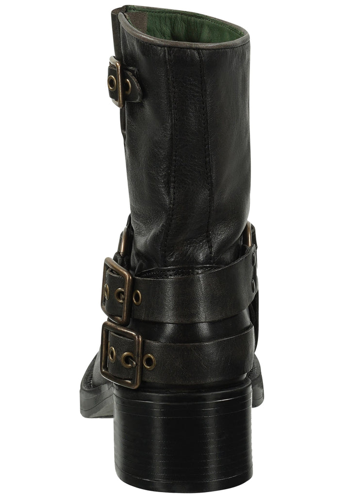 FELMINI Stiefelette Glattleder Dunkelgrau