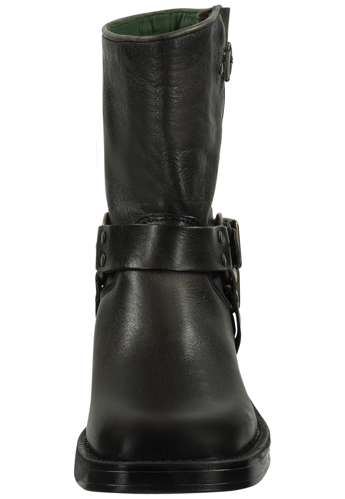 FELMINI Stiefelette Glattleder Dunkelgrau