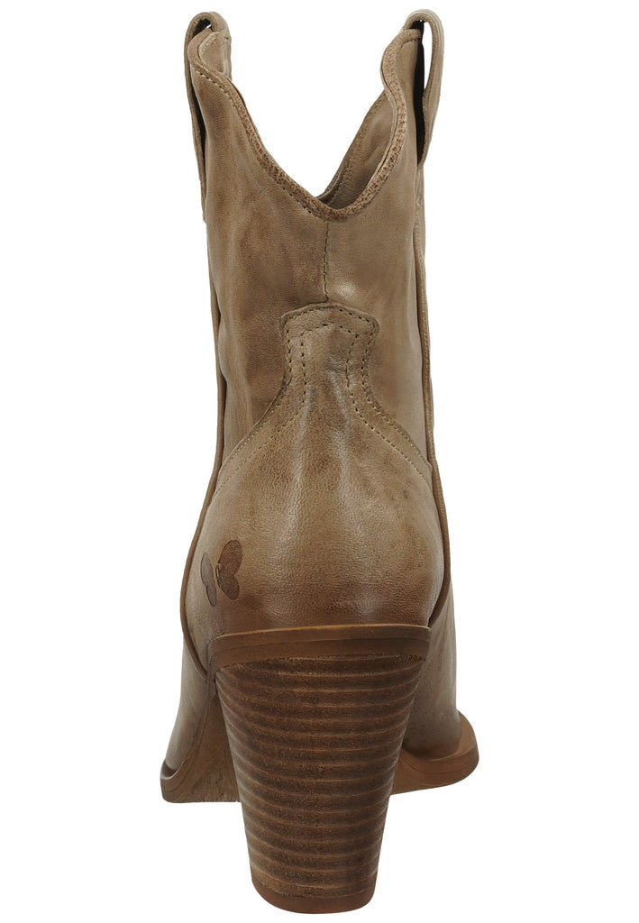 FELMINI Stiefelette Glattleder Mittelbraun