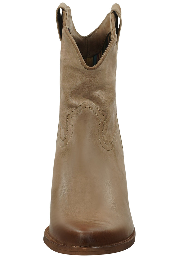 FELMINI Stiefelette Glattleder Mittelbraun