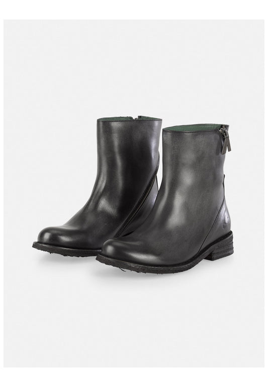 FELMINI Stiefelette Glattleder Schwarz