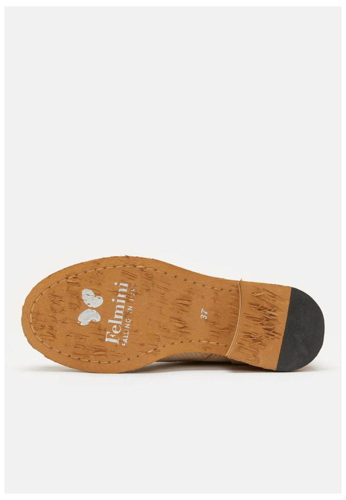 FELMINI Stiefelette Glattleder Weiß Kombi