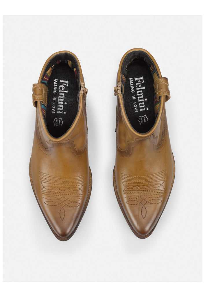 FELMINI Stiefelette Leder Beige